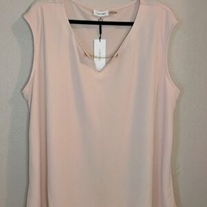 Calvin Klein Womens Blouse Size 2X NWT